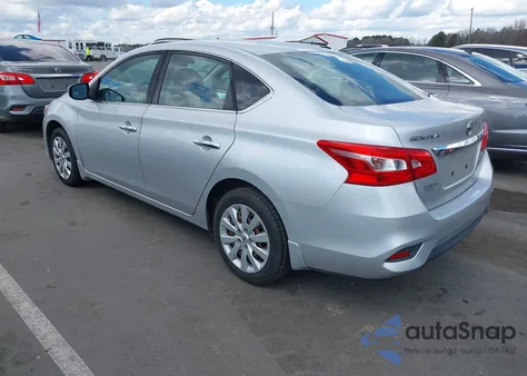 2016 Nissan Sentra S из США, поврежденный, VIN 3N1AB7AP4GY330651